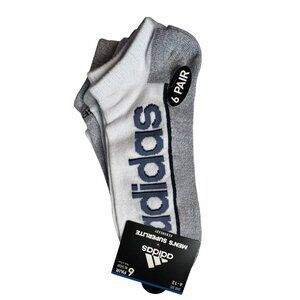 6 - Adidas Men’s Size 6-12 Superlite Linear No Show NWT $20